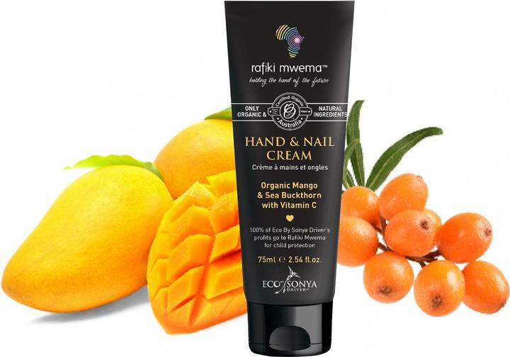 Eco by Sonya Rafiki Hand & Nail Cream - Bio Mango Handcreme (75 ml)