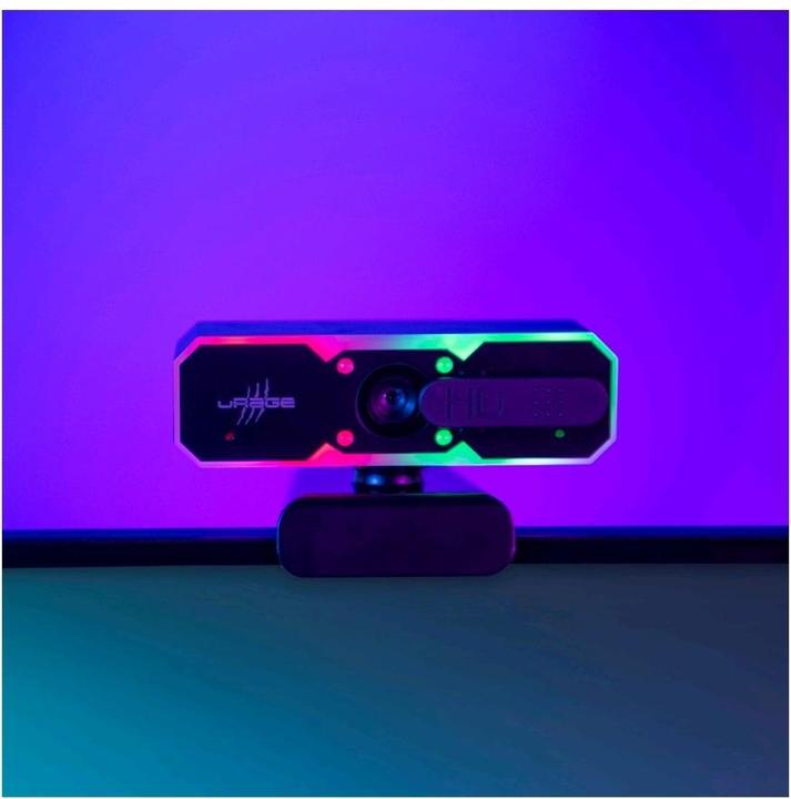 Actual product image Urage Webcam Streaming "REC 600 HD" with Spy Protection (0.90 Mpx)