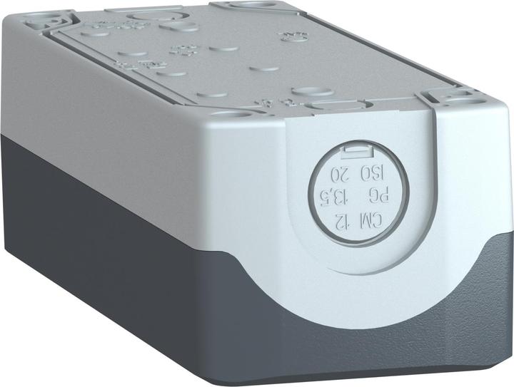 Immagine prodotto Schneider Electric Alloggiamento del pulsante 22mm 4 fori grigio
