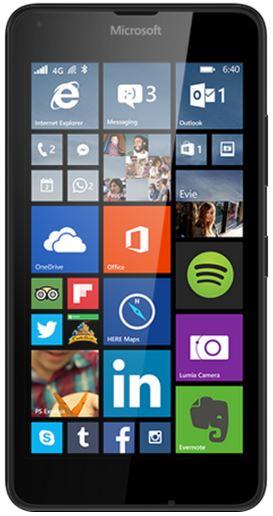 Microsoft Lumia 640 (8 GB, Black, 5", Dual SIM, 8 Mpx, 3G)