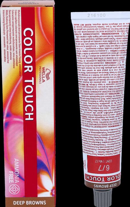 Actual product image Wella Color Touch Deep Browns (6/7 dark blond brown)