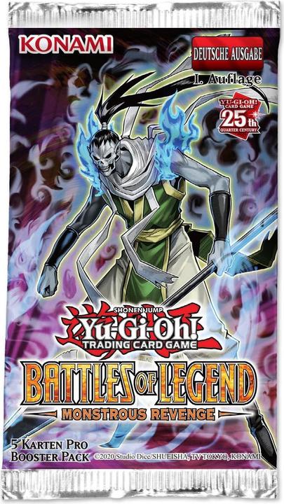Actual product image Yu-Gi-Oh ! TCG Battles of Legend: Monstrous Revenge Booster Display (English, Booster Pack)