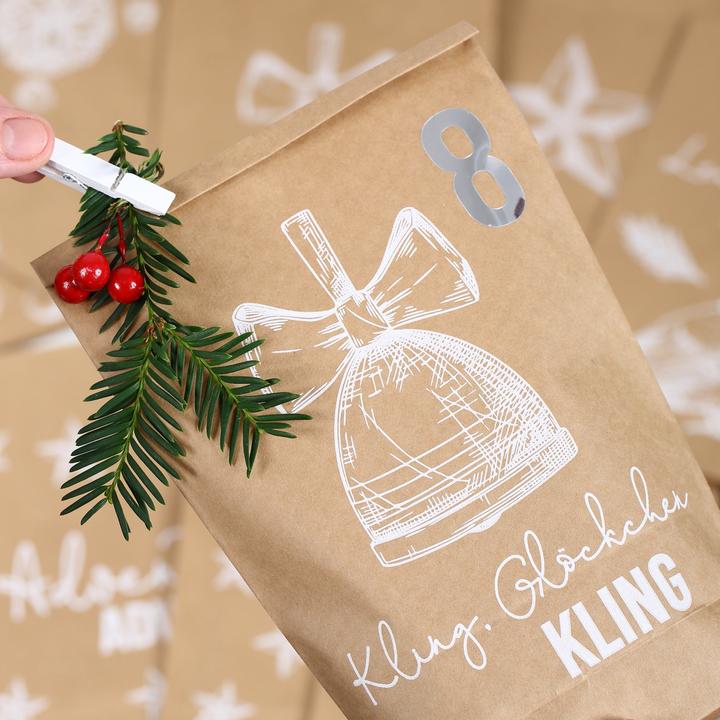 Produktbild Papierdrachen Weihnachtsverse