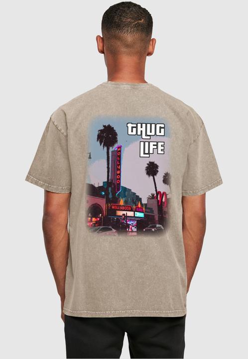 Produktbild Merchcode Grand Thug Life Acid Washed Heavy Oversize Tee - 118069 (XL)