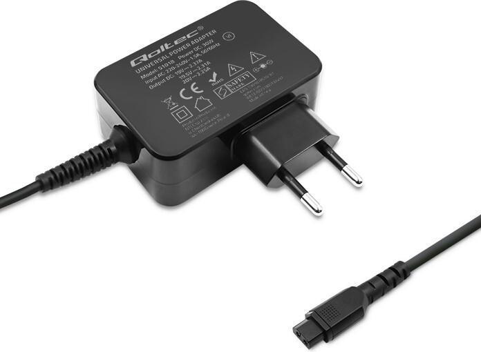 Produktbild Qoltec Universelles Laptop-Netzteil 30W 8 Stecker (30 W)