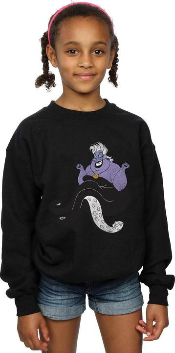Actual product image Disney Girls The Little Mermaid Classic Ursula Sweatshirt (152, 158)
