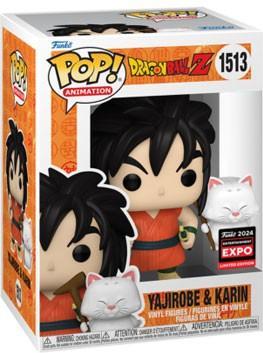 Actual product image Funko POP! Dragon Ball Z Yajirobe with Karin Exclusive 2024