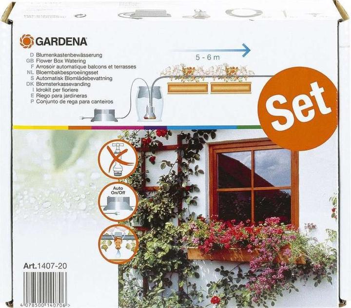 Image du produit Gardena Arrosage des balcons (Kit d'irrigation goutte à goutte)