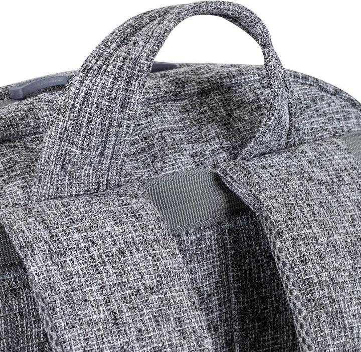 Actual product image Rivacase Laptop backpack, Light gray (15 l)