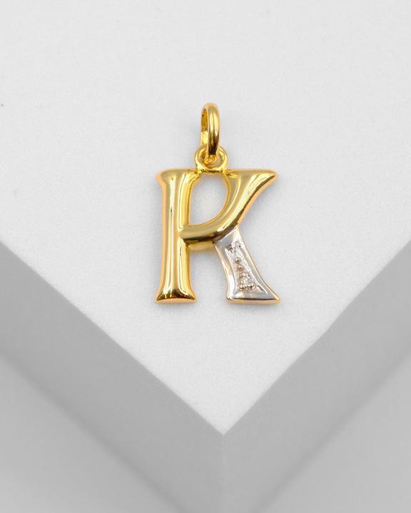 Image du produit Muau Lettre (750/18 K Or jaune)
