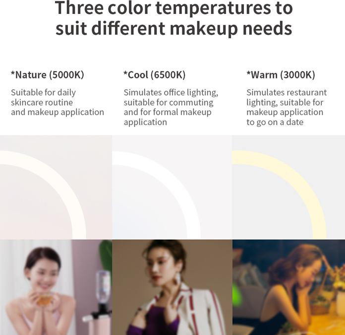 Actual product image TouchBeauty Soft Light Smart Beauty Mirror