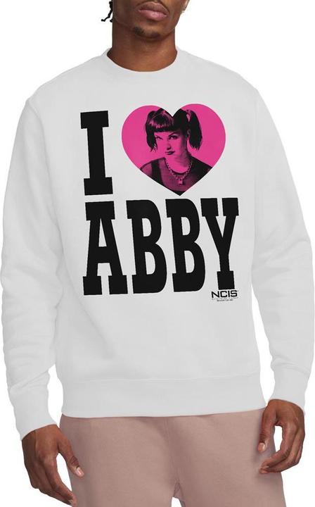 Actual product image Ncis Unisex Adult I Heart Abby Sweatshirt (S)
