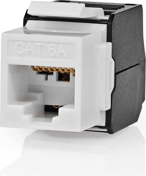 Image du produit Nedis Keystone | CAT6a | RJ45 femelle | U/UTP | ABS | Boîte (U/UTP, CAT6a, 0.04 m)