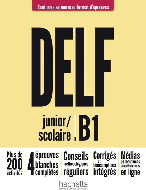 Image du produit DELF junior / scolaire B1 - Conforme au nouveau format d'épreuves (Français, Pascal Biras, Sara Azevedo Rodrigues, Nelly Mous, 2022)