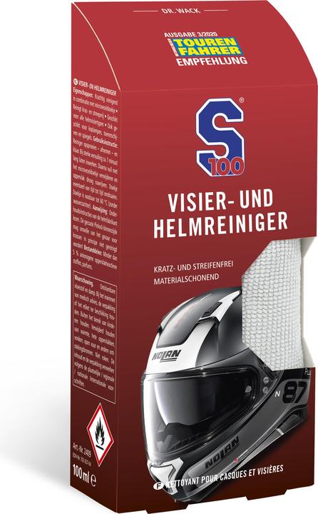 S100 Visier- und Helmreiniger (100 ml)