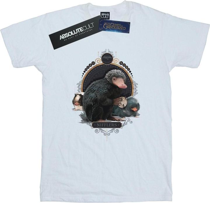 Actual product image Fantastic Beasts Girls Baby Nifflers Cotton T-Shirt (152, 158)