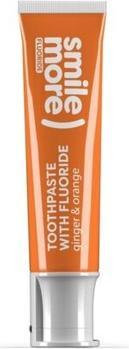 Produktbild Hiskin Toothpaste With Fluoride Toothpaste With Fluoride Ginger & Orange 30Ml (30 ml)