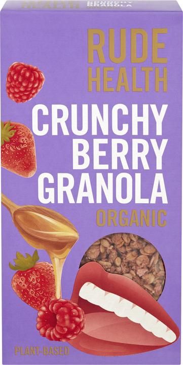 Rude Health muesli croccante ai frutti di bosco biologico (400 g)
