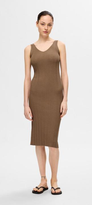 Image du produit Selected Femme Robe midi tricotée (L)
