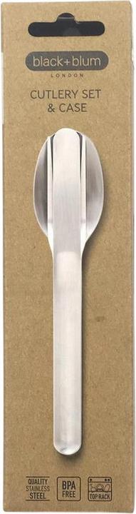 Produktbild Black + Blum Besteckset Edelstahl Polypropylen (3 Stück, Besteck Set)