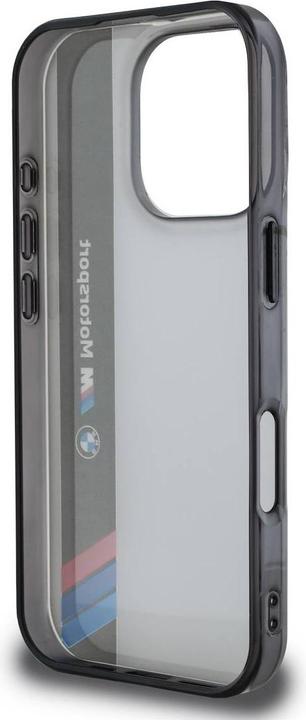 Immagine prodotto BMW BMHCP16L23HTFEG iPhone 16 Pro 6,3" szary/grey hardcase Motosport IML Vertical Stripe (Apple iPhone 16 Pro)