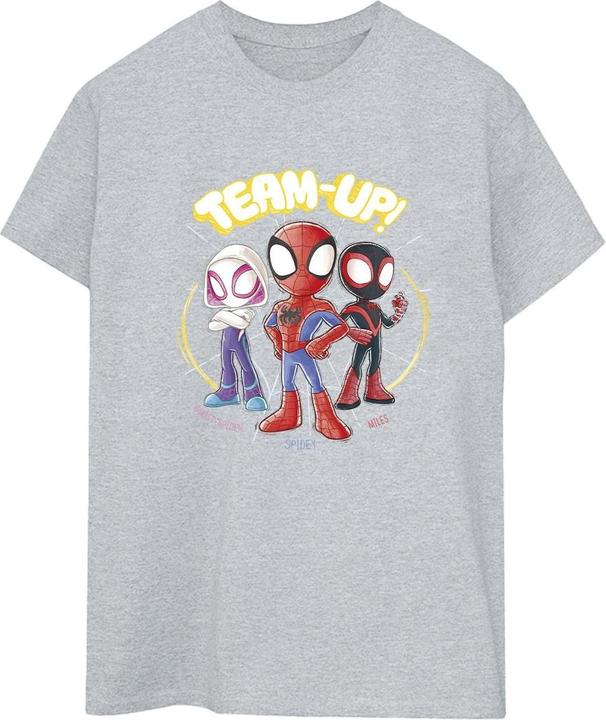 Immagine prodotto Spidey And His Amazing Friends Sketch Maglietta Ampia Donna (5XL)