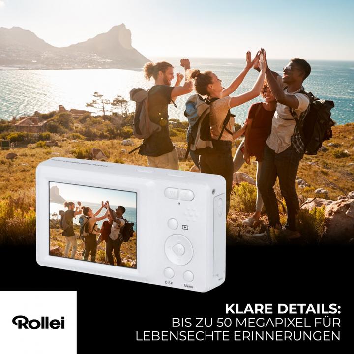 Image du produit Rollei Compactline Pocket Blanc (5 Mpx)