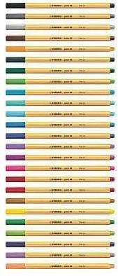 Produktbild STABILO point 88 Fineliner (Mehrfarbig, 10 x)