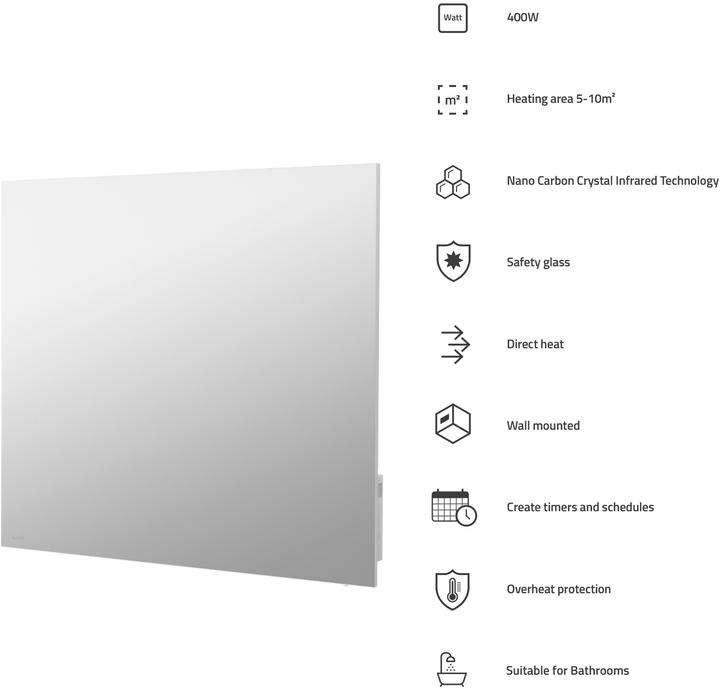 Actual product image Hombli Smart IR (400 W)