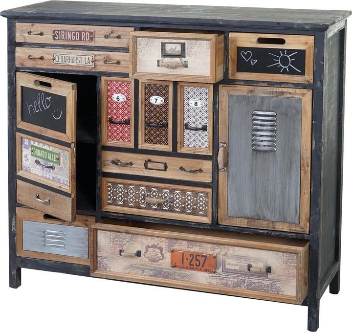 Actual product image Jamb Pharmacist cabinet (110 x 32 x 100 cm)