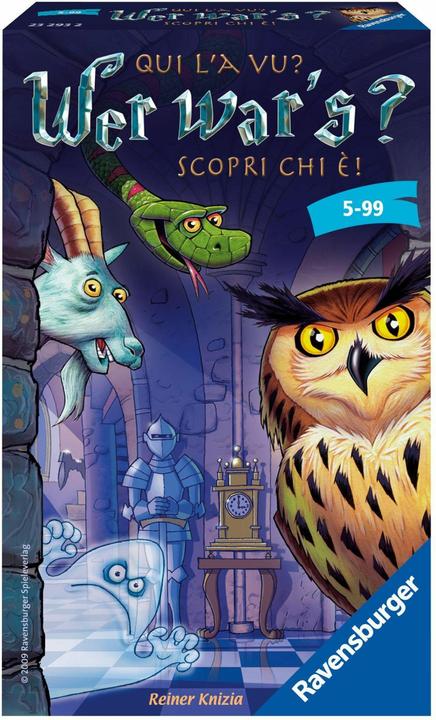 Immagine prodotto Ravensburger Chi è stato? (Tedesco, Francese, Italiano)