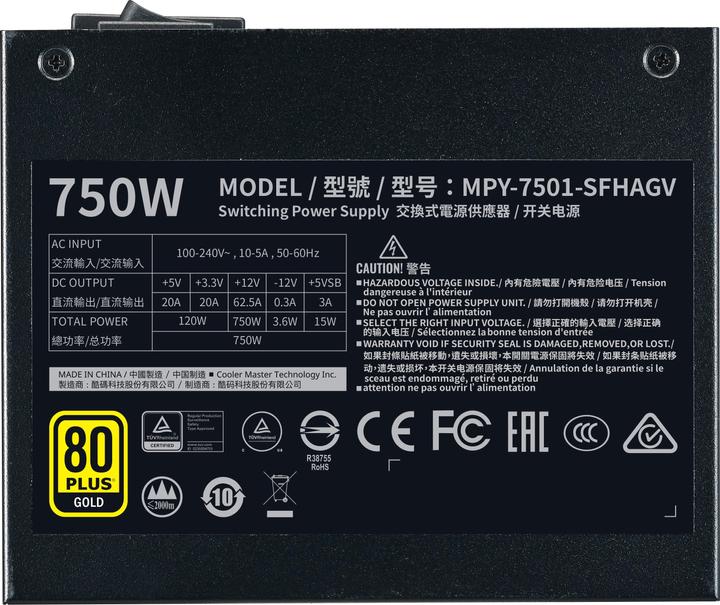 Immagine prodotto Cooler Master Serie V SFX (750 W)