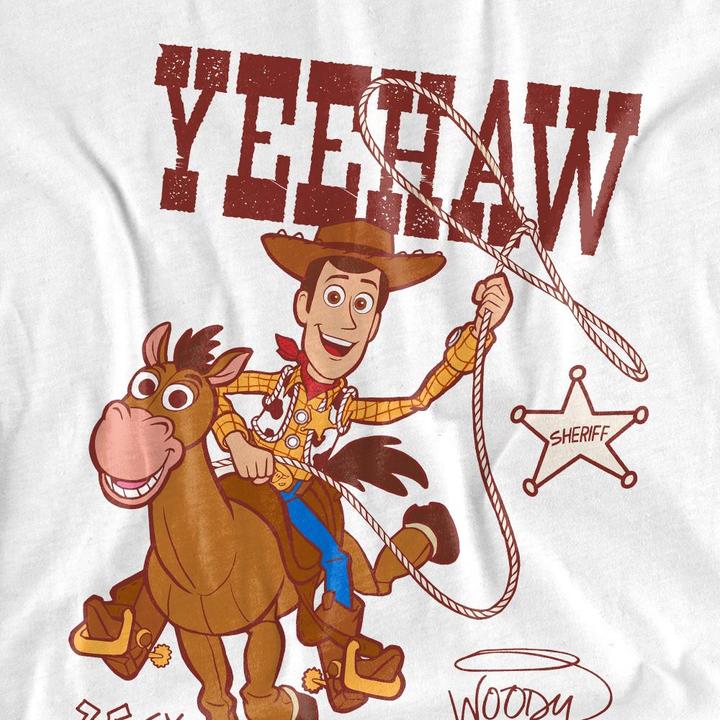 Immagine prodotto Toy Story Yeehaw Maglietta Legno Bambini (128)