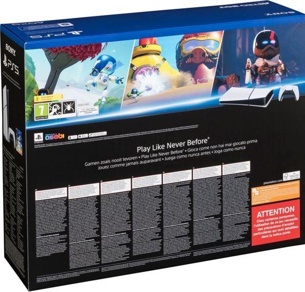 Produktbild Sony PlayStation 5 Slim Digital Edition inkl. Astro Bot