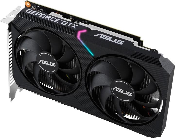 Actual product image ASUS Dual GTX1650-O4GD6 Mini,DVI,HDMI,DP,Active (4 GB)