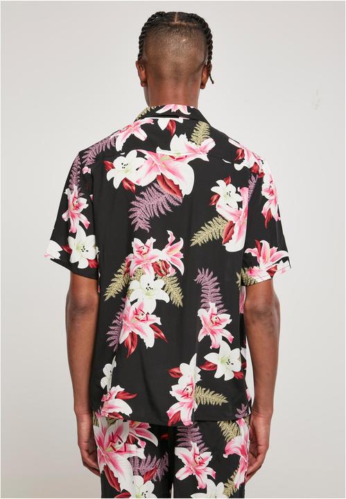 Produktbild Urban Classics Viscose AOP Resort Shirt (XS)