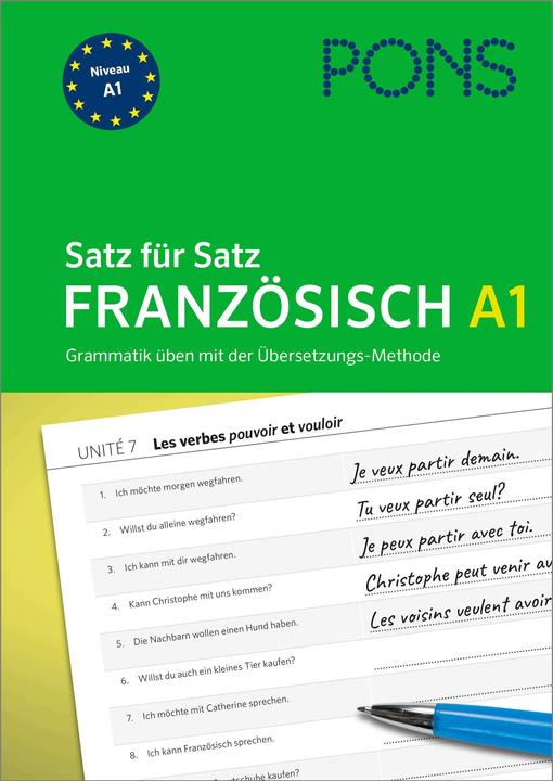 Produktbild Satz für Satz Französisch A1 (Deutsch, Französisch, 2024)