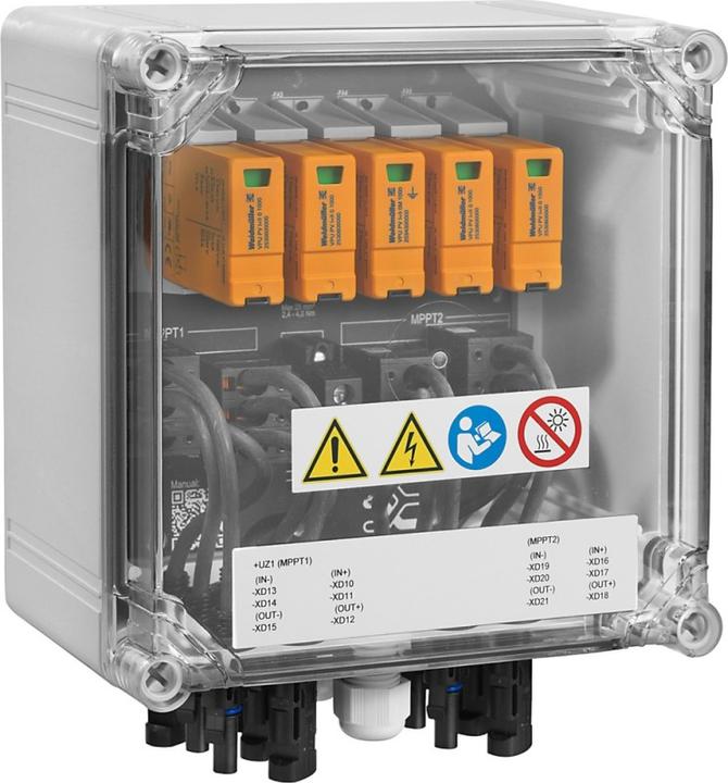Produktbild Weidmüller WEIDMÃLLER PVNDC2IN/1OUTX22MPPT