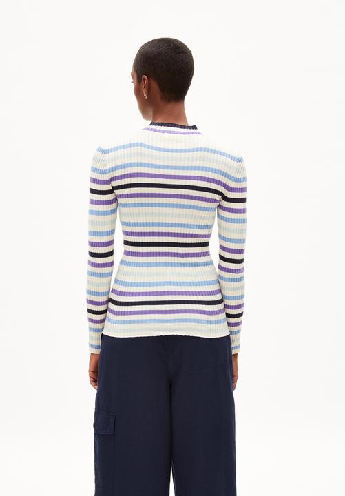 Produktbild Armedangels Long Sleeve Alaania Pullover Multicolors Oatmilk (L)