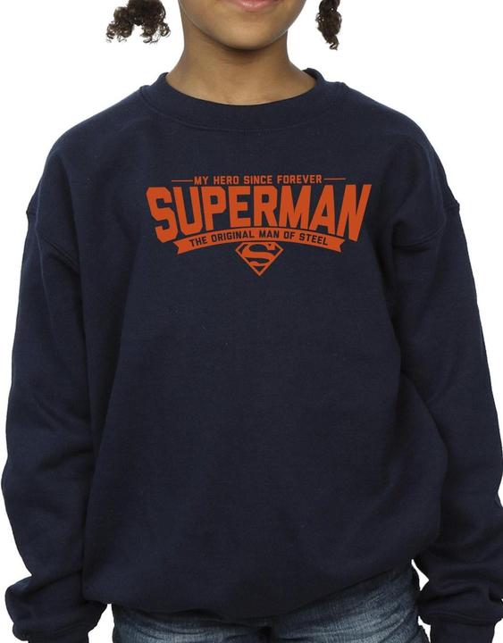 Image du produit - Sweat SUPERMAN HERO DAD - Fille (128)