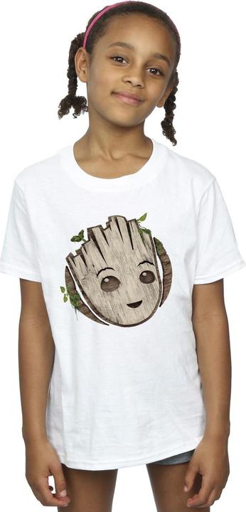 Immagine prodotto I Am Groot Wooden Head Maglietta Ragazze (152, 158)