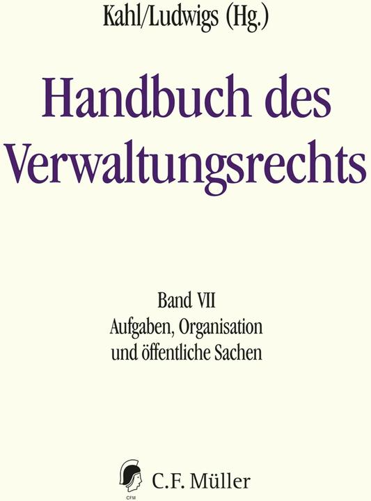 Immagine prodotto Handbuch des Verwaltungsrechts 07 (Tedesco, Ulrich, Achenbach, Augsberg, Battis, Jelenavon (Prof.Dr.), Steffen (Prof.Dr.), 2025)
