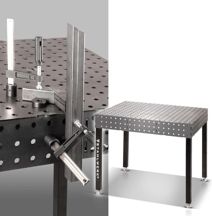 Image du produit Stahlwerk Table de soudage 3D WT-100 3D ST (100 cm, 80 cm)