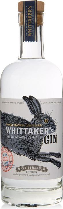 Actual product image Harrogate Distillery Whittaker's True Handcrafted Yorkshire Navy Strength Gin (1 x 70 cl)