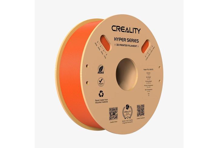 Actual product image Creality Hyper PLA - 1,75mm - 1kg (PLA, 1.75 mm, 1000 g, Orange)