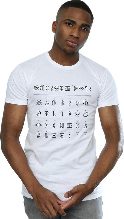 Produktbild Disney Artemis Fowl Gnommish Alphabet TShirt (M)