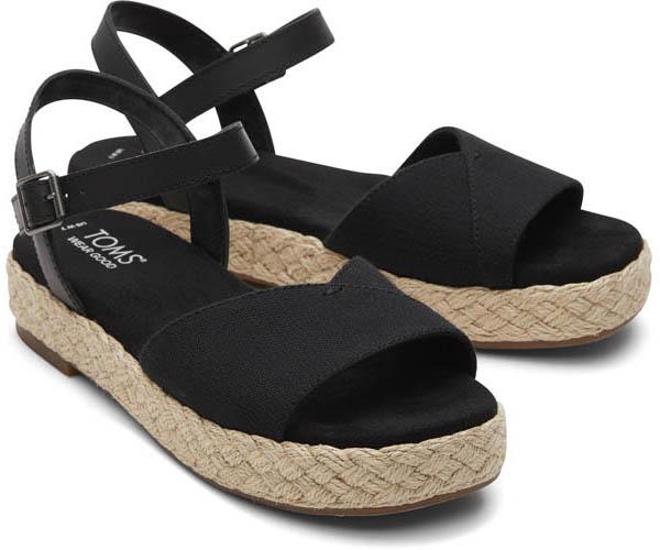 Toms W's Abby Slubby Woven/Leather