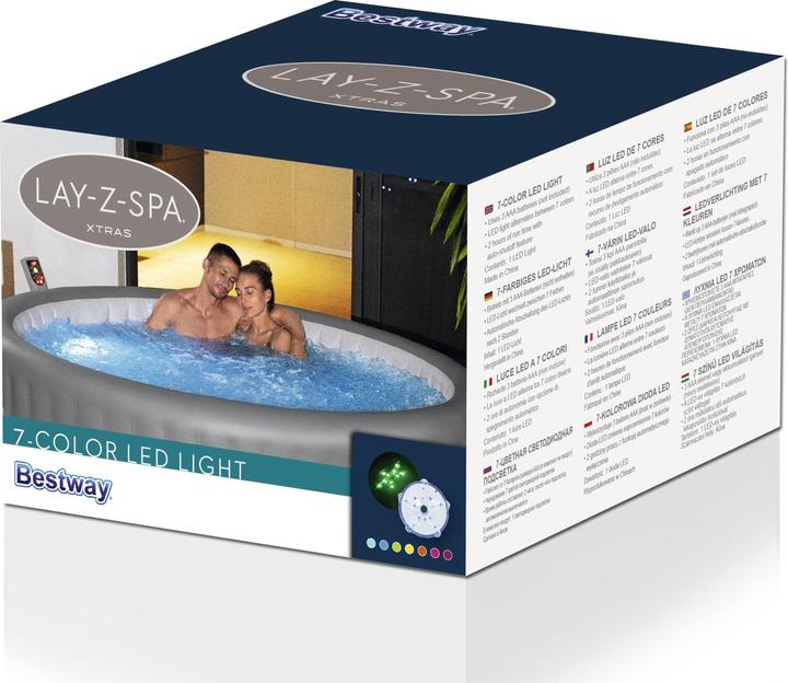 Produktbild Bestway LAY-Z-SPA Xtras 7-farbiges LED-Licht