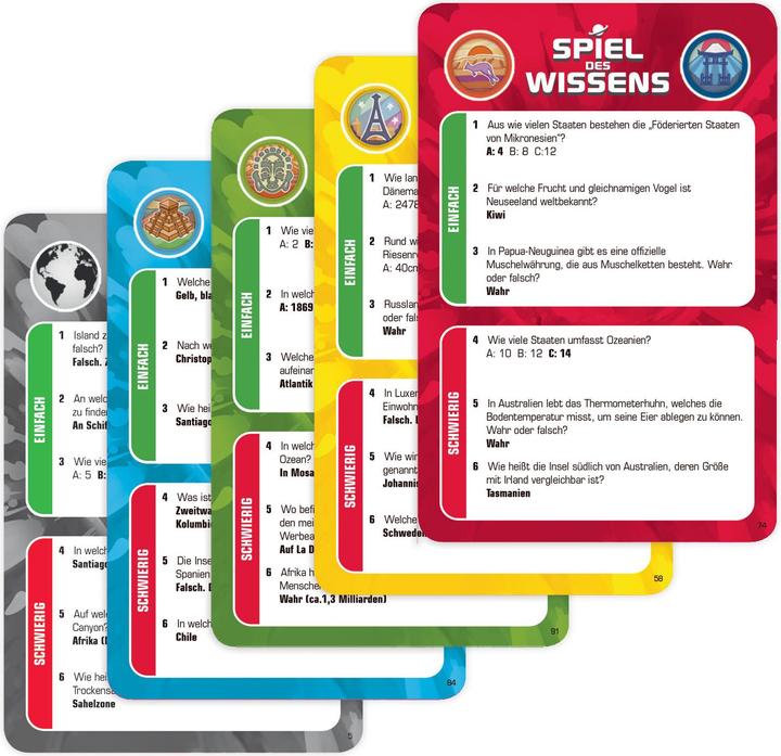 Immagine prodotto Jumbo Gioco di conoscenza Il giro del mondo (Tedesco)