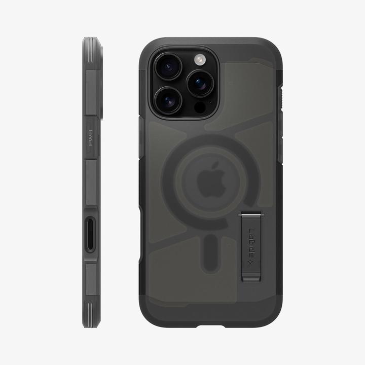 Immagine prodotto Spigen - Tough Armor MagSafe - iPhone 16 Pro Max - Frost Black (Apple iPhone 16 Pro Max)
